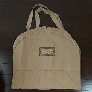 Gucci Beige Travel Garment Bag